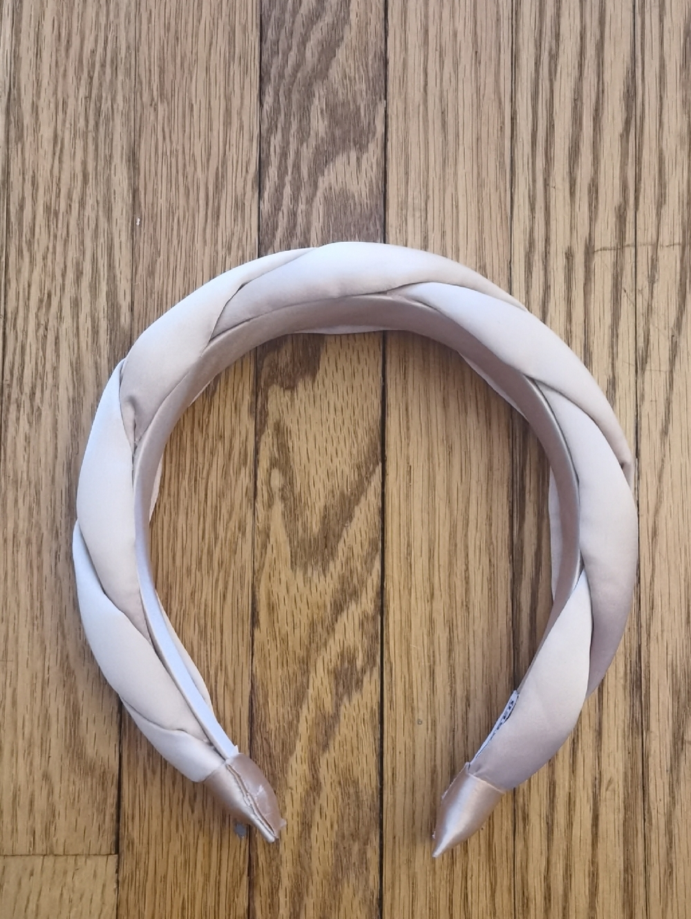 Versed Padded Braided Headband in Light Blush